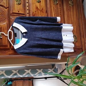 NWT WOMEN'S KOREN  LONG SLEEVE BLOUSE